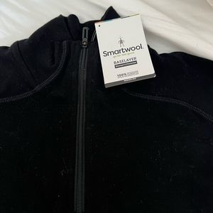 Smart wool base layer, merino 250 black